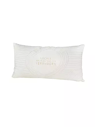 RAEDER | Kissen ZEN SPIRIT 60x30cm Lächeln und die Welt | 